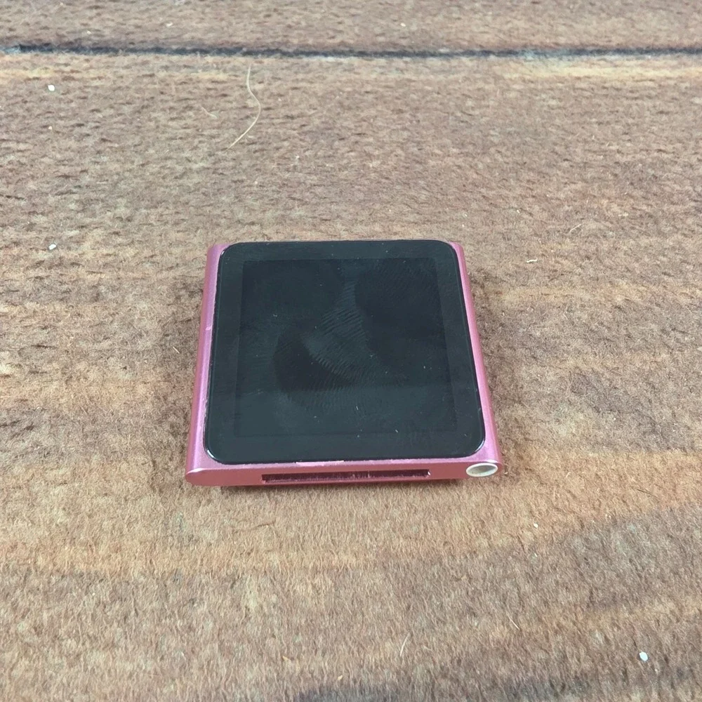 Apple iPod Nano 6th Gen Media Player Pink Fair For Parts or Repair A1366